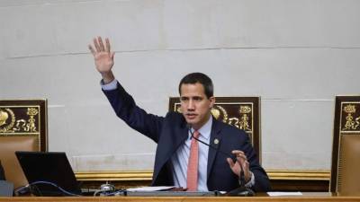 El líder opositor venezolano Juan Guaidó.