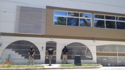 En la imagen, una casa en la colonia Payaquí de Tegucigalpa fue asegurada.