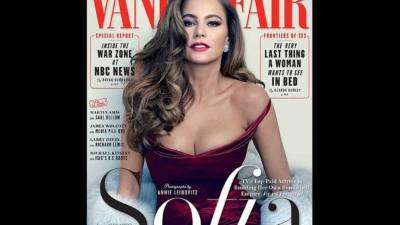 La colombiana Sofía Vergara en la revista Vanity Fair.