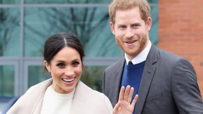 Meghan Markle y el príncipe Harry.