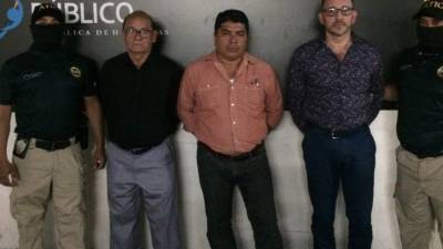 Los ahora sentenciados cuando fueron capturados por la Atic en febrero de 2020.