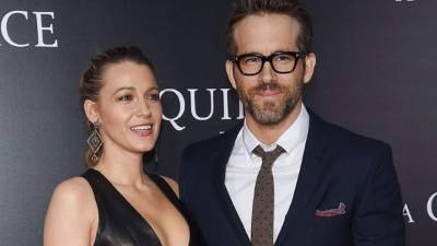 Ryan Reynolds y su esposa, la actriz Blake Lively.