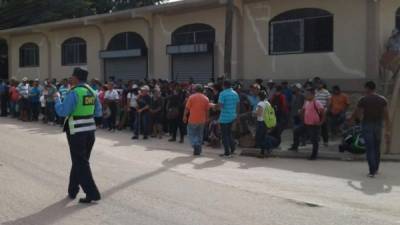 Protesta en el municipio de Trujillo, Colón, para exigir la liberación del exjefe edilicio.