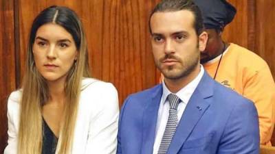 Pablo Lyle y su esposa Ana Araujo (i).