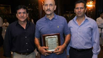 Marco Tulio Díaz, Jorge Andonie Bahaia y Víctor Perelló Paranky.