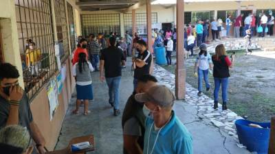 Los centros educativos están en actividad ante las votaciones 2021.