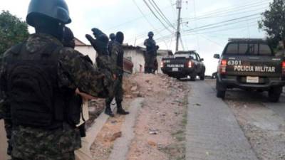 Imagen de referencia sobre operativos en Honduras.