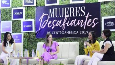 Panelistas en la edición 2019 de Mujeres Desafiantes.