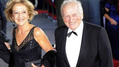 Jorge Zorreguieta junto a su mujer, María del Carmen Cerruti.