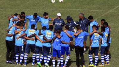 Con un ensayo matutino terminó el segundo microciclo de la Sub-23 en Comayagua a cargo del estratega colombiano.