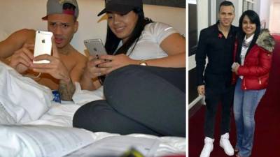 Vanessa Oliva recuerda con mucho amor y cariño a su esposo Arnold Peralta, el futbolista hondureño que fue vilmente asesinado hace dos años en La Ceiba.