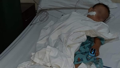 El menor de edad se recupera de las heridas en un centro asistencial.