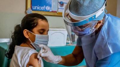 Sigue aumentando el número de menores protegidos contra el coronavirus.