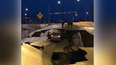 as imágenes difundidas en las redes sociales y en los canales de televisión mostraban las secuelas del sismo. Foto: Twitter/AkyAlert