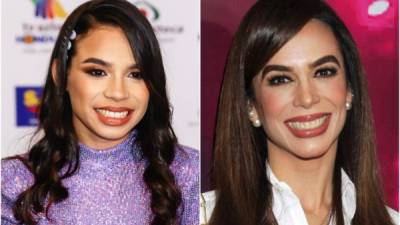 La hondureña Angie Flores ha sido comparada con la actriz y cantante mexicana Biby Gaytán en redes sociales.