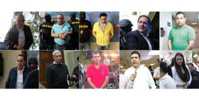 Benjamín Bográn, Mario Rojas Rodríguez, José David Cardona, Carlos Montes, Juan Carlos Maradiaga, José Ramón Bertetty, Mario Zelaya, Carlos Fuentes Guerra, Javier Pastor e Ilsa Vanessa Molina.