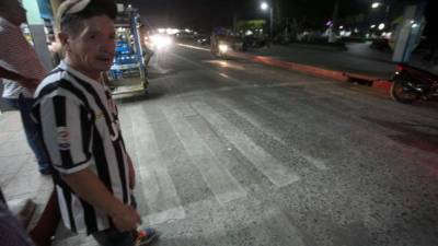 Ovidio Yánez cuando caminaba por las calles de Tecún Umán, Guatemala. Foto: Yoseph Amaya