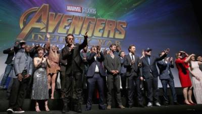 Estrellas como Robert Downey Jr., Chris Hemsworth, Tom Hiddleston, Gwyneth Paltrow y Scarlett Johansson acudieron a la cita. El gran ausente fue Chris Evans, de Capitán América.