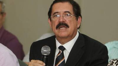 Manuel Zelaya es diputado y dirigente de Libre.