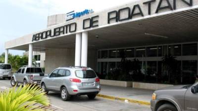 Imagen del aeropuerto Juan Manuel Gálvez de Roatán.