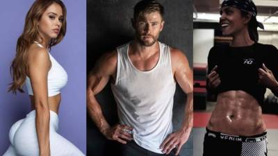 Famosos como Chris Hemsworth, Halle Berry, Yanet García, Dwayne 'La Roca' Johnson o Bárbara de Regil no se limita a sus apariciones frente a la cámara, ya que también se han hecho un nombre en el mundo de ejercicio y la salud, compartiendo sus rutinas fitness y alimenticias con sus seguidores en redes sociales, programas de TV, apps y en otras plataformas más.