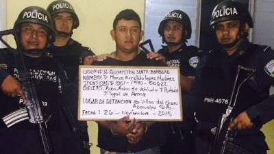 Marcos Arnoldo López Martínez es acusado por los delitos de robo y portación ilegal de arma.