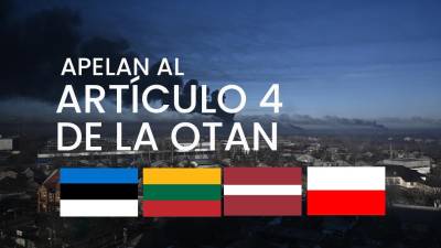 Los paises bálticos apelan al artículo 4 de la OTAN y alertan contra la desinformación rusa