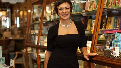 Un éxito han sido los chocolates de la hondureña Maribel Lieberman.