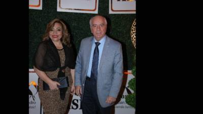 Dina Bulnes y Maurizio Chiovelli.