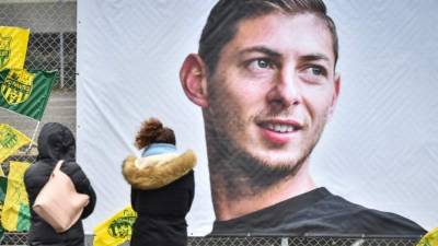 Foto de archivo. En enero la afición del Nantes rindió homenaje al jugador argentino.
