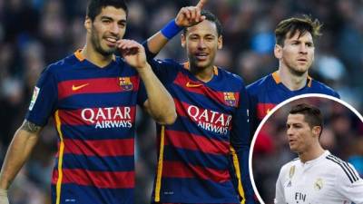 Messi y Neymar podrían hacer que Luis Suárez logre titulos en España.