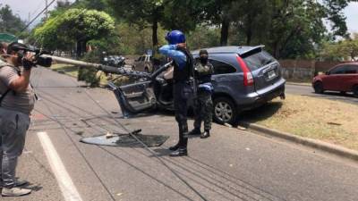 El hecho ocurrió en el bulevar Fuerzas Armadas de la capital.