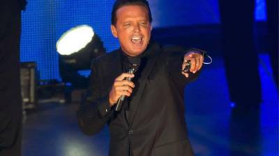 El cantante Luis Miguel.