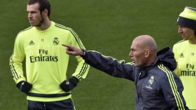 El galés no entrenó con el equipo.