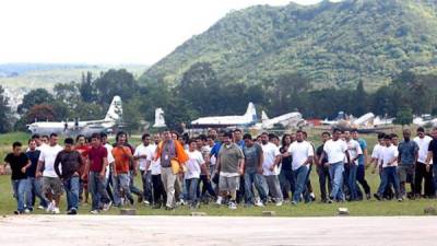 Finalmente solo llegaron 123 de los 127 anunciados.