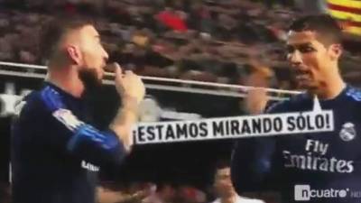 La discusión duró varios segundos y deja claro que hay o había tensión por los malos resultados.