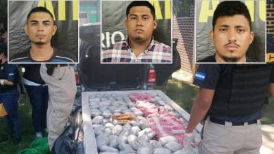 El operativo antinarcóticos se llevó a cabo en el sureño departamento de Choluteca.