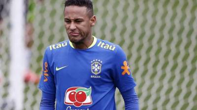 Neymar espera ganar el Oro con Brasil en las Olimpiadas. Foto EFE/ Marcelo Sayão.