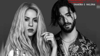 'Clandestino' es la tercera alianza entre Shakira y Maluma. Foto Instagram @shakira
