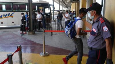 El transporte interurbano ya está operando.