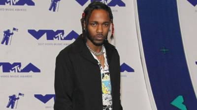 El rapero estadounidense Kendrick Lamar. Foto archivo Showbiz.