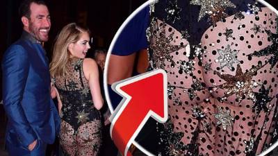 El descuido íntimo de Kate Upton en su fiesta de cumpleaños.