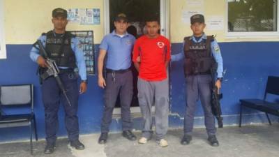 Bairon Meléndez fue capturado en un centro comercial.