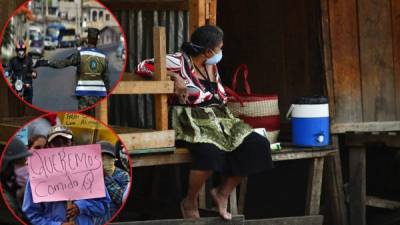 Honduras registra a la fecha 22 muertes oficialmente; los ciudadanos continúan en la incertidumbre por lo que pueda pasar más adelante. Fotos AFP