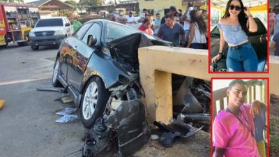 Ely Dioselina Tróchez (24) y Melvin Javier Sosa (21) fueron las dos víctimas mortales, mientras que su compañero Ulises Mayorga resultó herido.