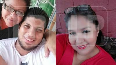 Imágenes en vida de Paola Leiva, su esposo José Luis Paz y la madre de éste, Sary López.