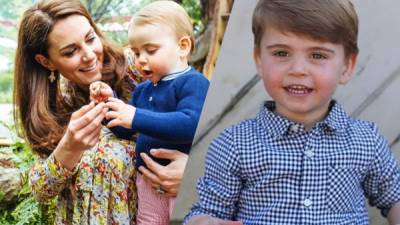 Los duques de Cambridge conmemoraron el segundo año de su hijo menor Louis con una improvisada sesión de fotos hecha por la misma Kate.