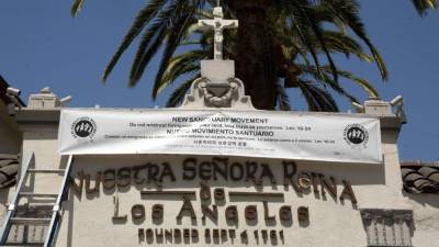 La Iglesia de Nuestra Señora Reina de Los Ángeles. EFE/Archivo