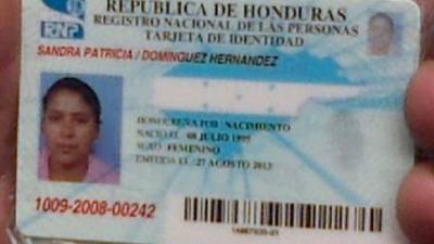 Sandra Patricia nació en julio de 1995 en Intibucá.