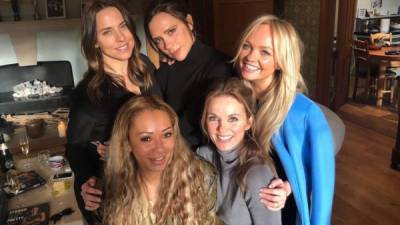 La última foto de las Spice Girl tras una reunión a principios de este año. Foto Instagram.